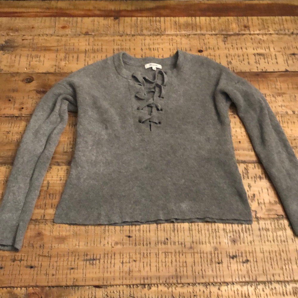 Crop sweater